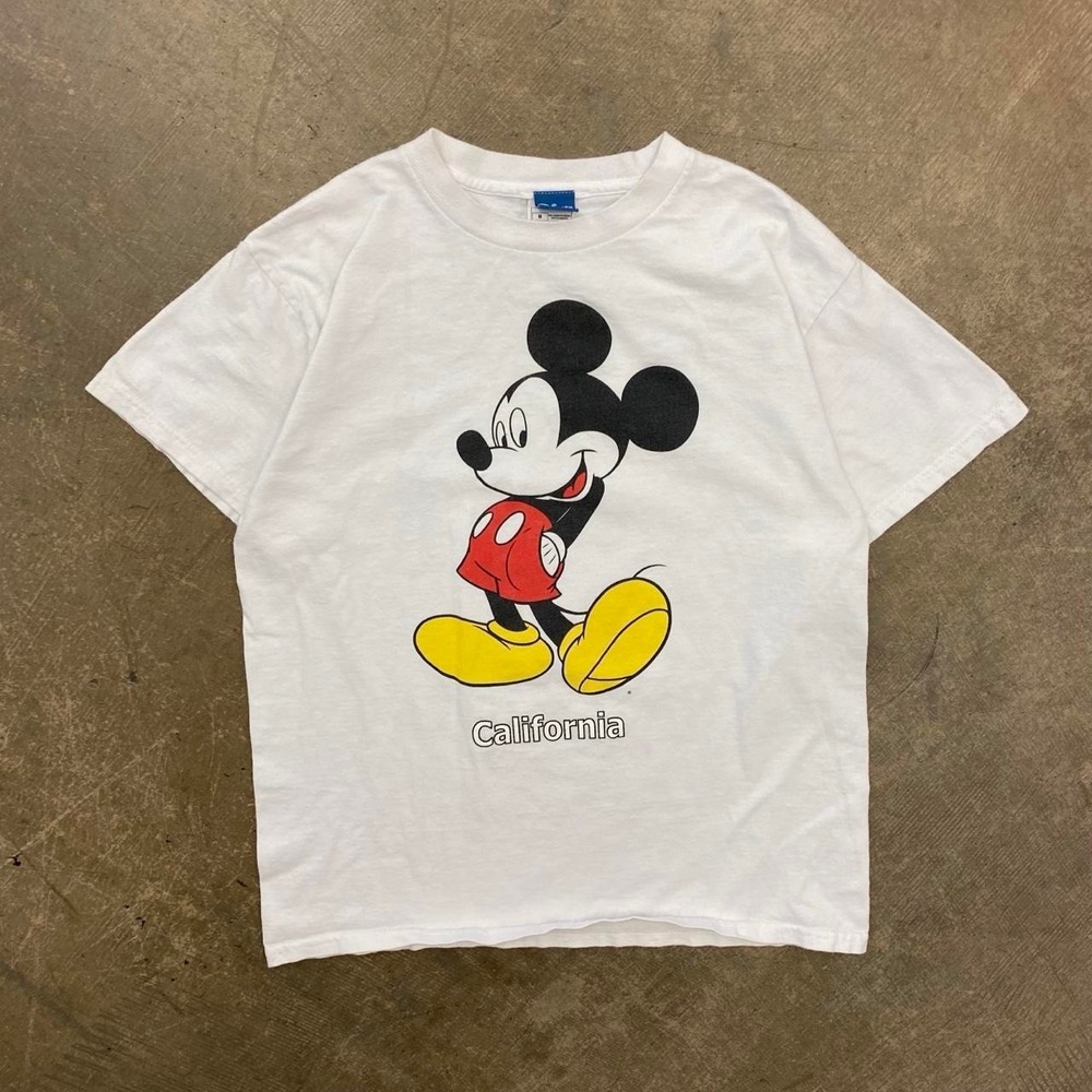 Vintage Disney Mickey Mouse California 90s T-Shirt Size Medium